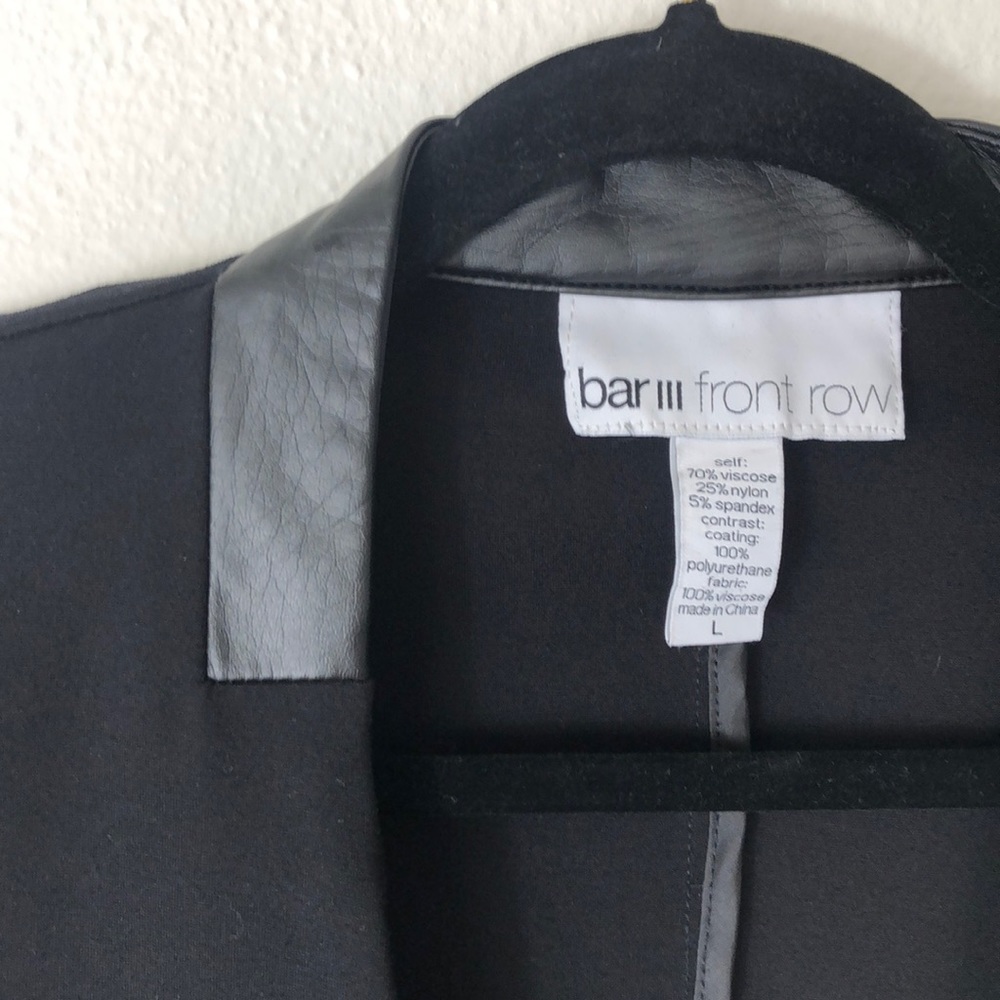 Chic black blazer, Bar III, size Large